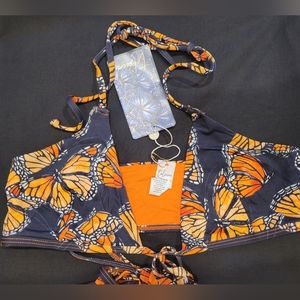 ToLuca Amina Waist Wrap Triangle Top
